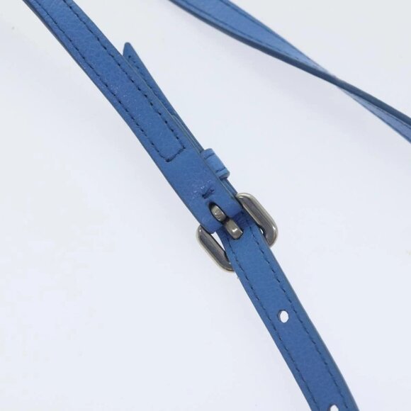 PRADA Shoulder Bag Nylon Blue Auth 89790 - Picture 9 of 16